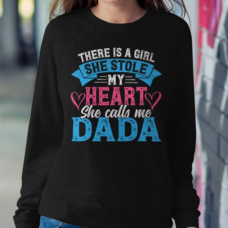 Mens Funny Fathers Day Shirt A Girl She Calls Me Dada Grandpa 7 Shirt Sweatshirt Gifts for Her