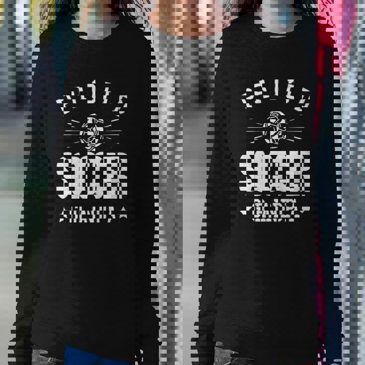 Mens Proud Soccer Grandpa Gift Sweatshirt Gifts for Her