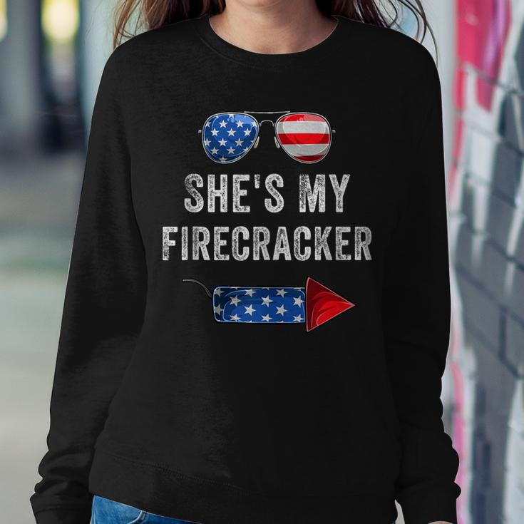 Mens Shes My Firecracker His And Hers 4Th July Matching Couples Sweatshirt Gifts for Her