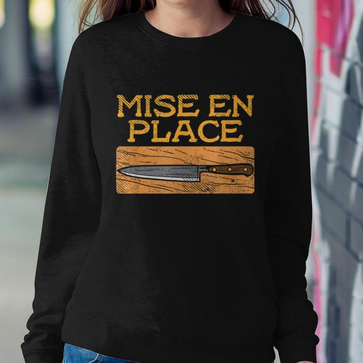 Mise En Place Chef Funny Cook Cooking French Culinary Sweatshirt Gifts for Her