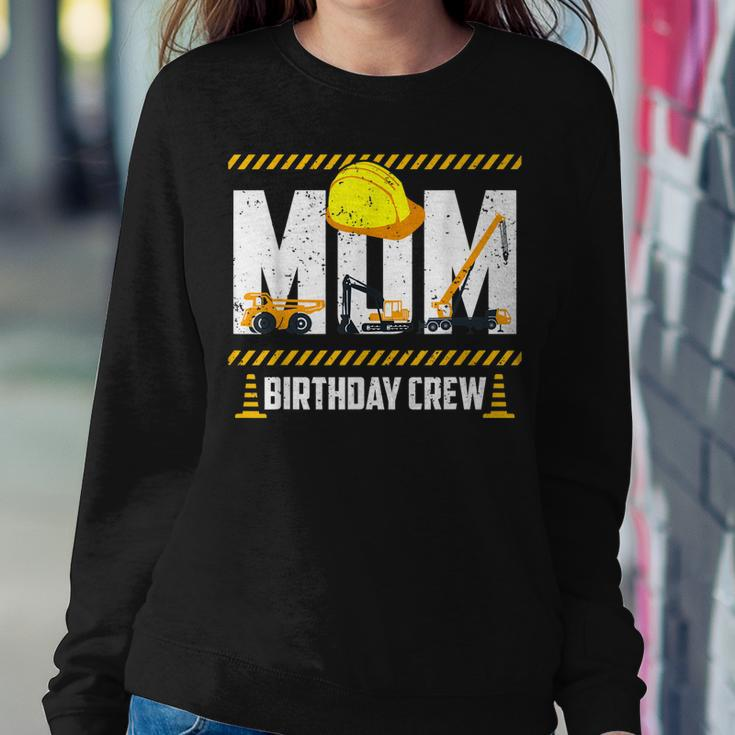 Mom Birthday Crew Construction Birthday Party Supplies Sweatshirt Gifts for Her