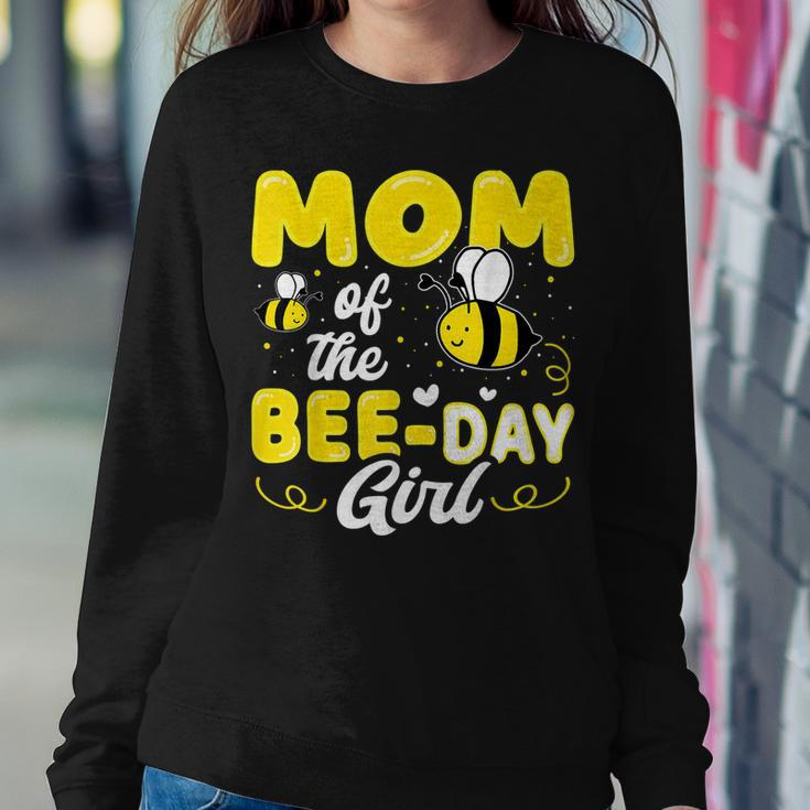 Mom Of The Bee Day Girl Hive Party Matching Birthday Sweet Sweatshirt Gifts for Her