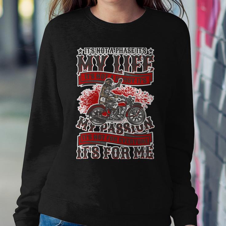 Motorcycle Passion Biker Safety 487 Shirt Sweatshirt Gifts for Her