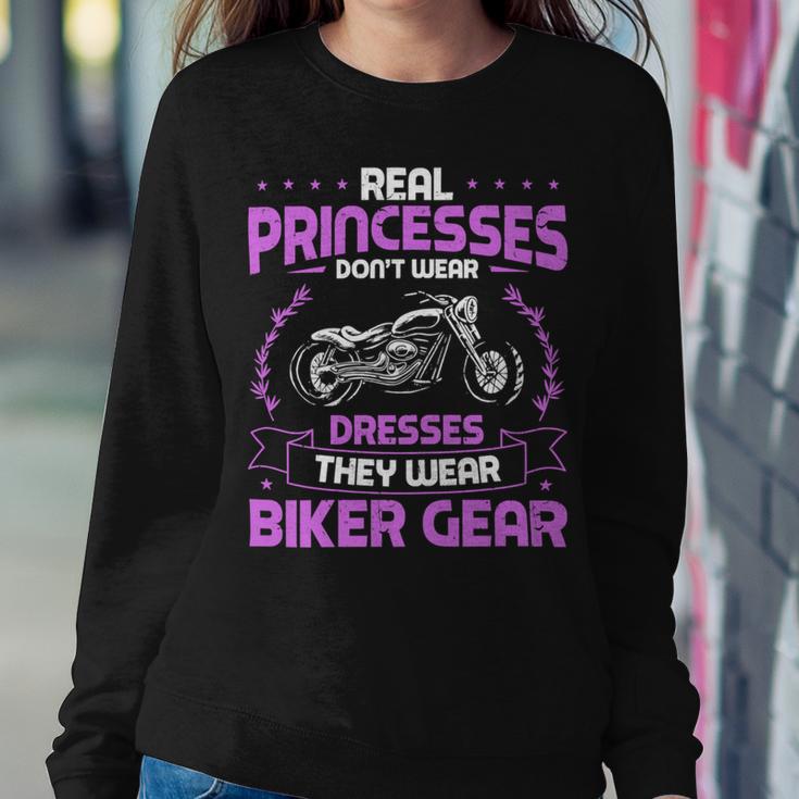 Motorcycle Real Princesses Wear Biker 483 Shirt Sweatshirt Gifts for Her