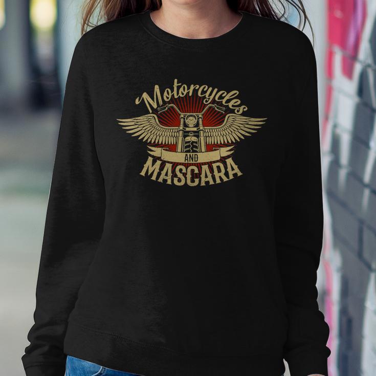 Motorcycles Mascara Moped Chopper 464 Shirt Sweatshirt Gifts for Her