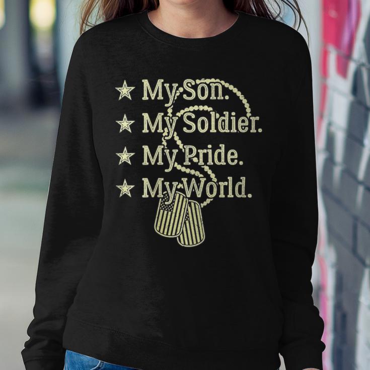 My Son Is A Soldier Hero Proud 707 Shirt Sweatshirt Gifts for Her