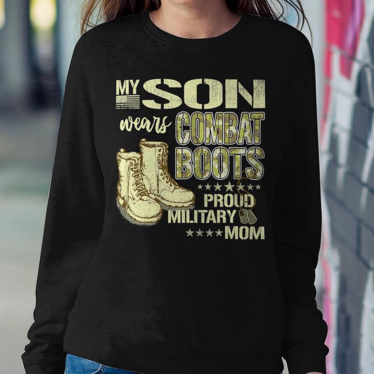 My Son Wears Combat Boots Proud 691 Shirt Sweatshirt Gifts for Her