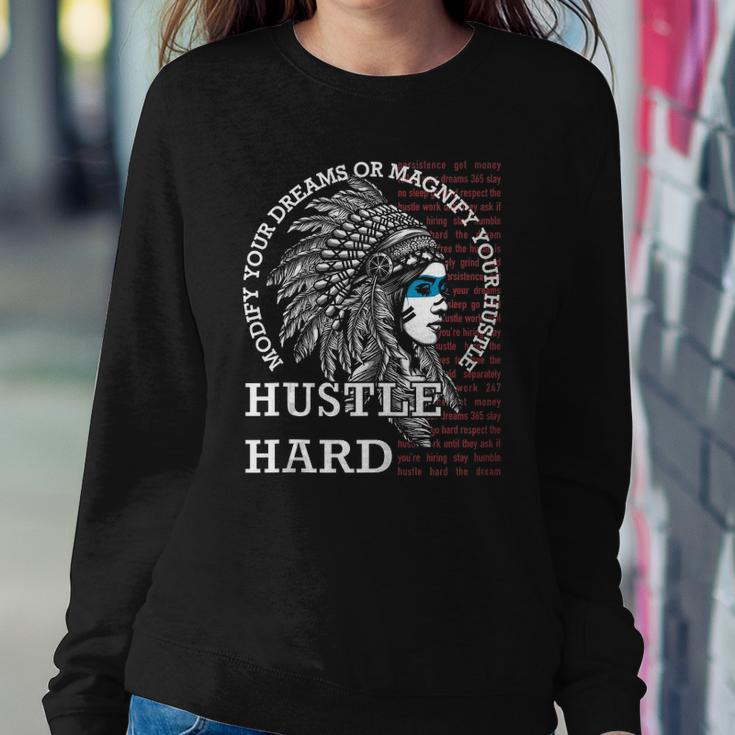 Native American Hustle Hard Urban Gang Ster Clothing Sweatshirt Gifts for Her