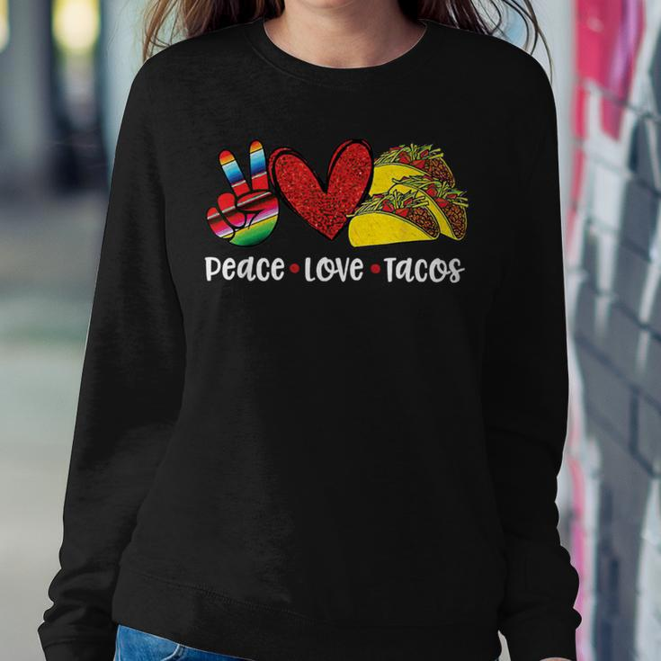 Peace Love Cinco De Mayo Funny V2 Sweatshirt Gifts for Her