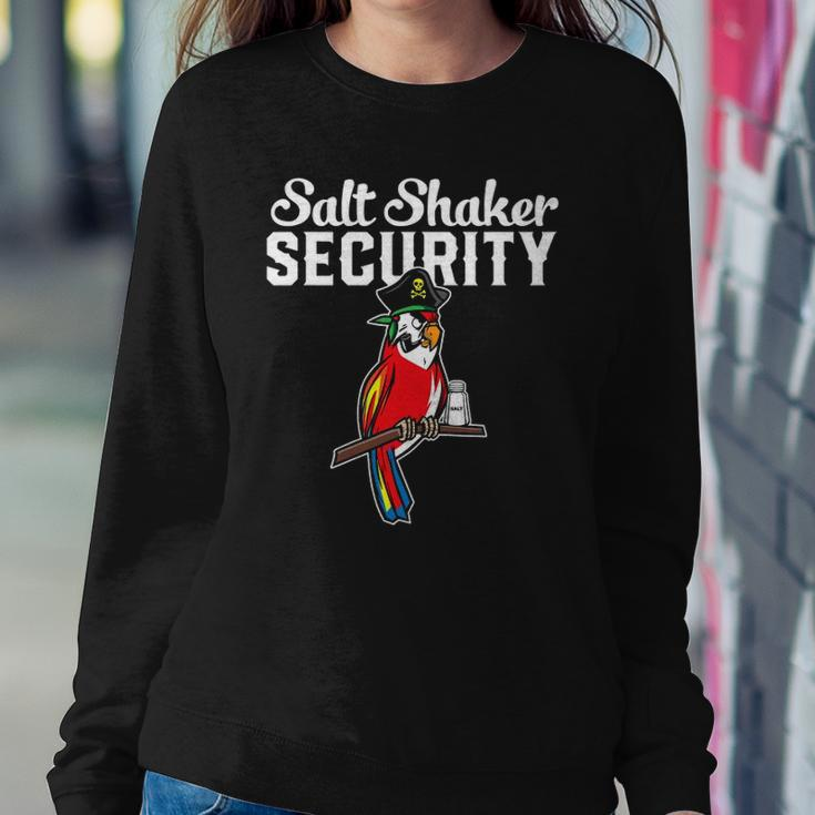 Pirate Parrot I Salt Shaker Security Sweatshirt Gifts for Her