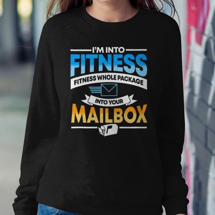 Postal Worker Funny Mail Carrier Mailman Post Office Sweatshirt Gifts for Her