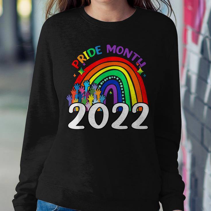 Pride Month 2022 Lgbt Rainbow Flag Gay Pride Ally Sweatshirt Gifts for Her