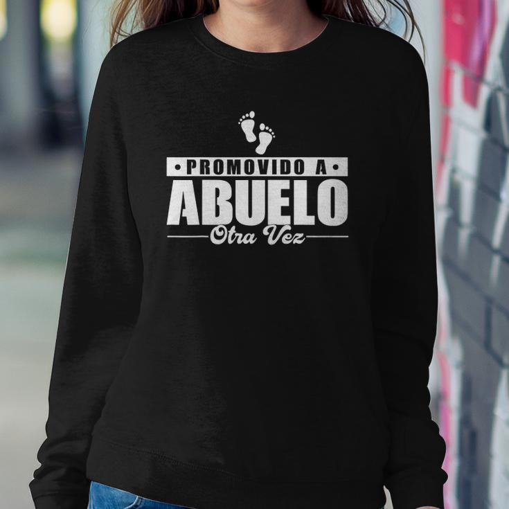 Promovido A Abuelo Otra Vez Abuelo Announcement Seras Abuelo Sweatshirt Gifts for Her