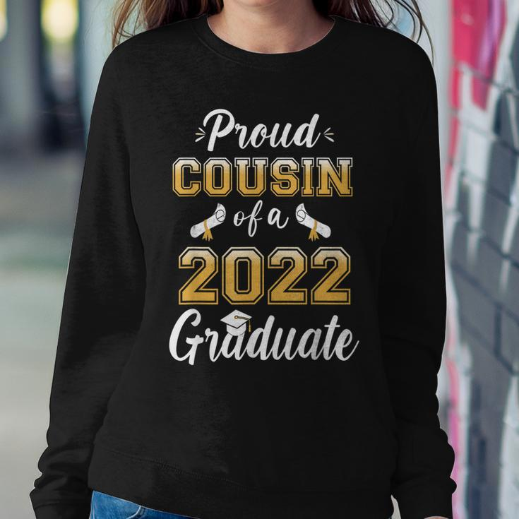 Proud Cousin Of A Class Of 2022 Graduate Senior Graduation Sweatshirt Gifts for Her