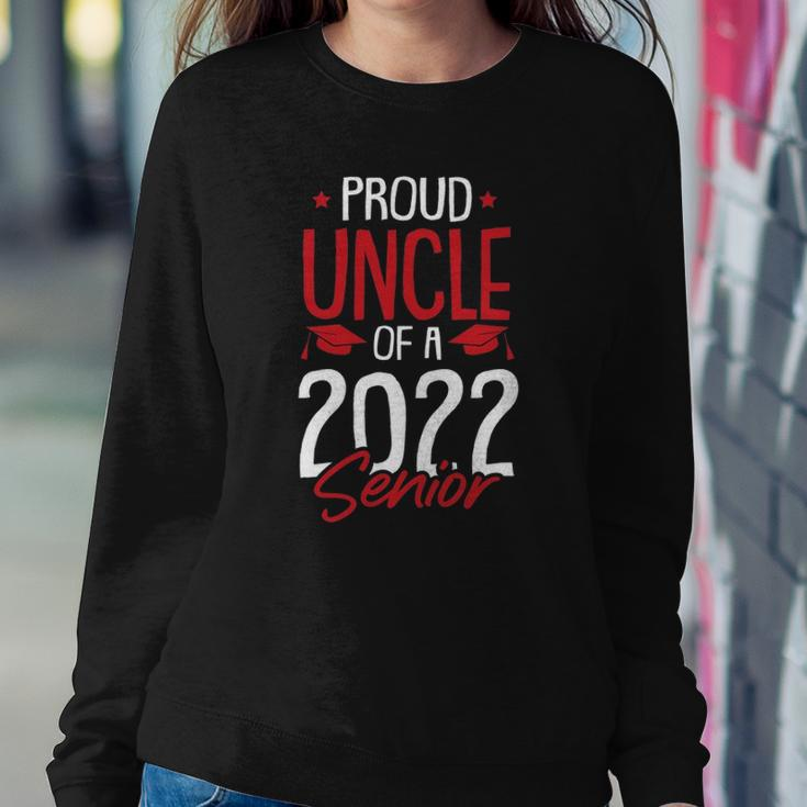 Proud Uncle Of A 2022 Senior Graduation College High-School Sweatshirt Gifts for Her