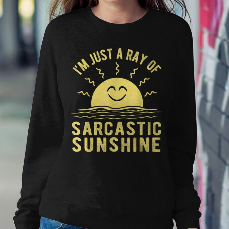 Ray Of Sarcastic Sunshine Funny For Men & Women Sarcastic Sweatshirt Gifts for Her