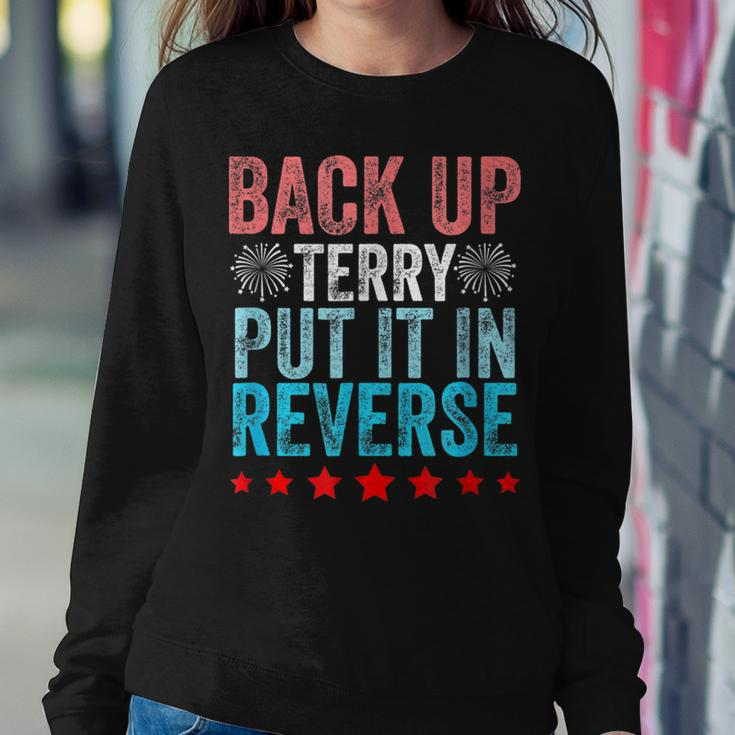 Retro Back Up Terry Put It In Reverse 4Th Of July Fireworks Sweatshirt Gifts for Her