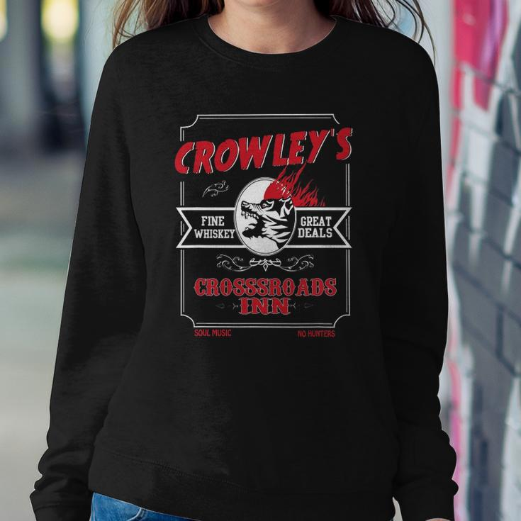 Retro Crowleys Crossroads Dive Bar Sweatshirt Gifts for Her