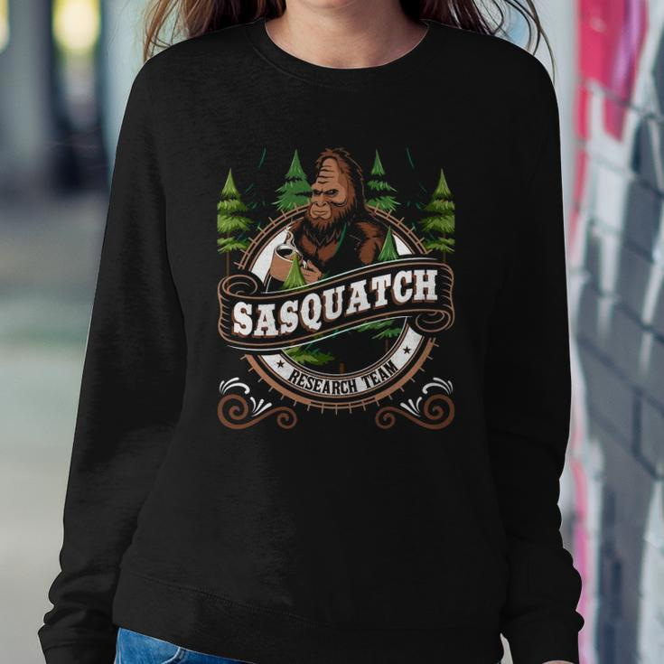 Sasquatch Research Team - Funny Bigfoot Fan Sweatshirt Gifts for Her