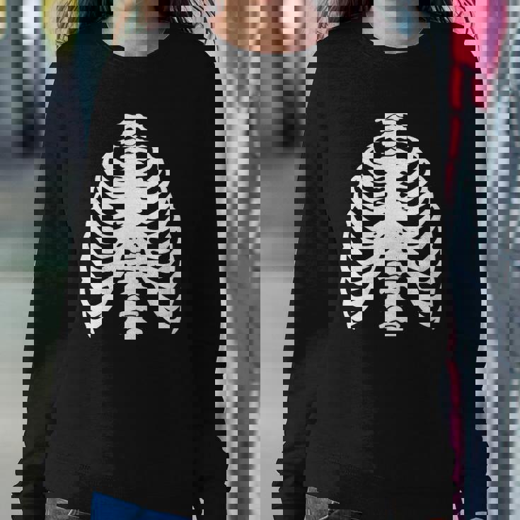 Skeleton Rib Costume Halloween Skeleton Bones Costume Sweatshirt Gifts for Her Skeleton Rib Costume Halloween Skeleton Bones Costume Sweatshirt Gifts for Her