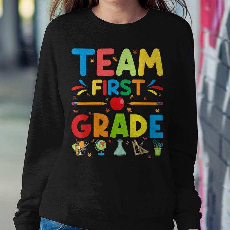 Team First Grade - 1St Grade Teacher Student Kids Sweatshirt Gifts for Her