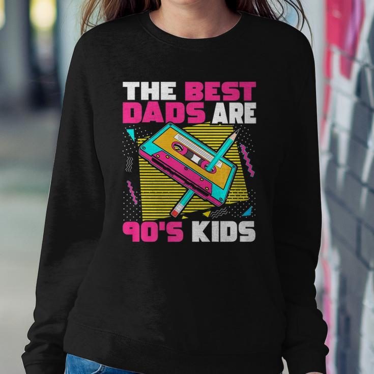 The Best Dads Are 90S Kids 90S Dad Cassette Tape Sweatshirt Gifts for Her
