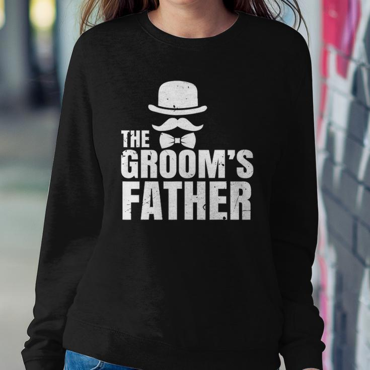 The Grooms Father Wedding Costume Father Of The Groom Sweatshirt Gifts for Her