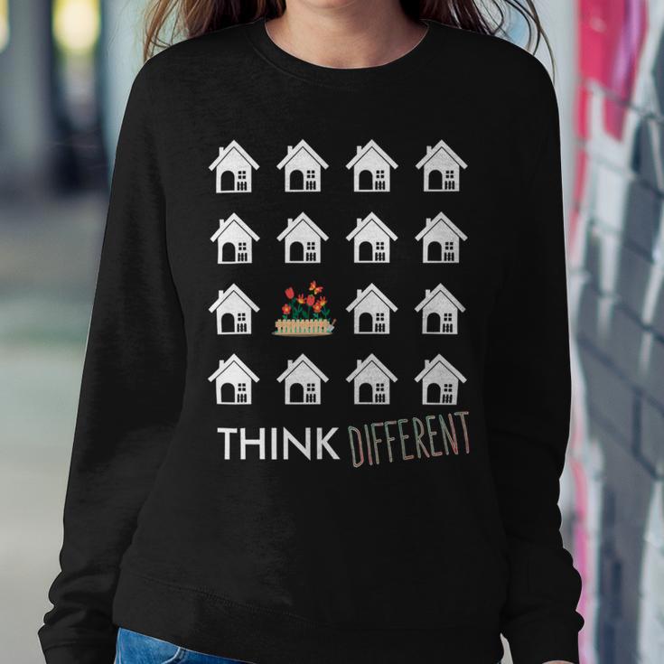 Think Different Build Gardens Not 558 Shirt Sweatshirt Gifts for Her