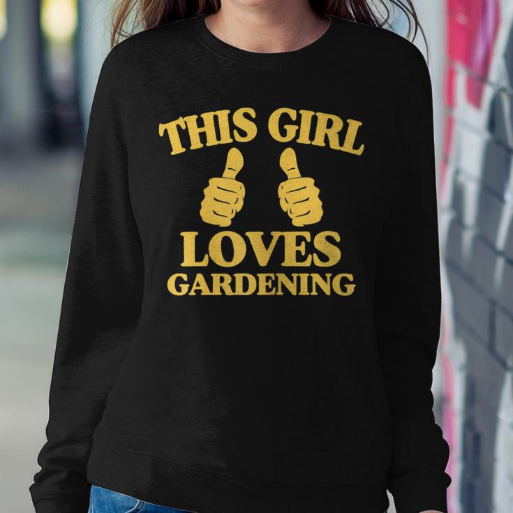 This Girl Loves Gardening Two Thumbs 554 Shirt Sweatshirt Gifts for Her