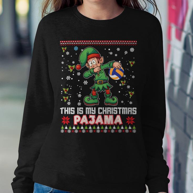 This Is My Christmas Pajama Volleyball 874 Shirt Sweatshirt Gifts for Her