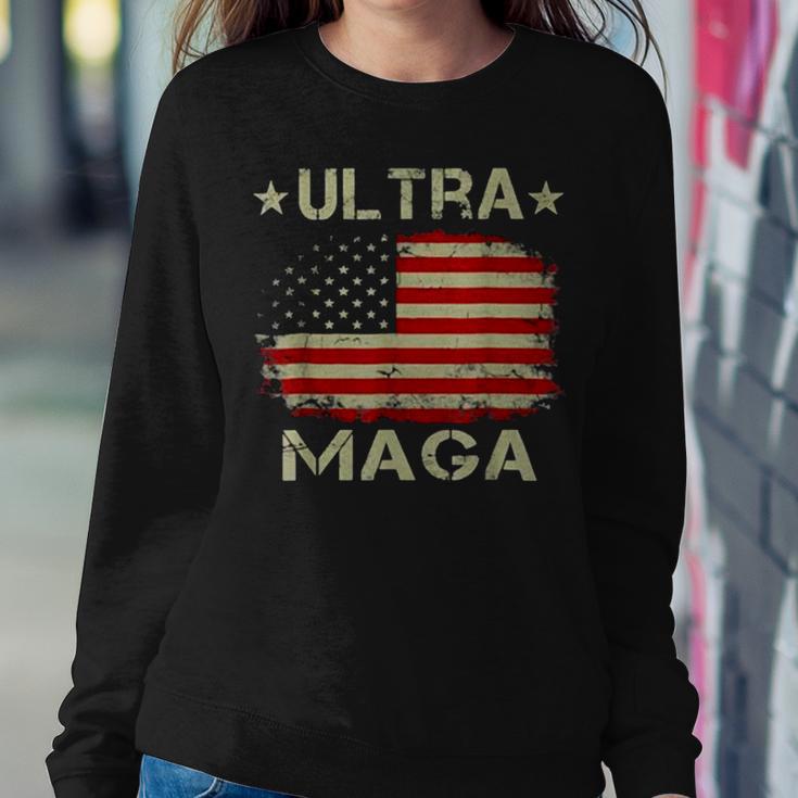 Ultra Maga And Proud Of It A Ultra Maga And Proud Of It V10 Sweatshirt Gifts for Her