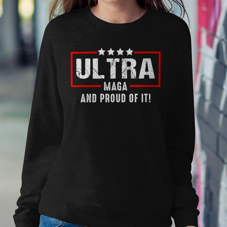 Ultra Maga And Proud Of It V27 Sweatshirt Gifts for Her