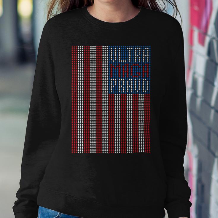 Ultra Maga Proud Patriotic Tshirt Sweatshirt Gifts for Her