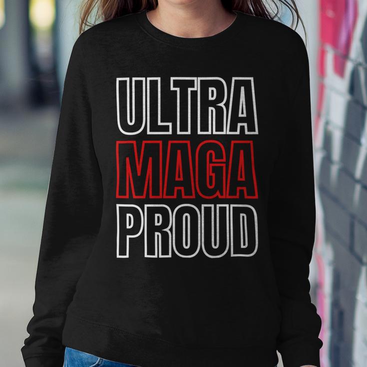 Ultra Maga Proud Patriotic Tshirt V2 Sweatshirt Gifts for Her