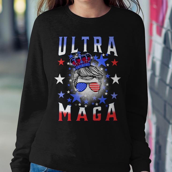 Ultra Maga The Return Of The Great Maga King V2 Sweatshirt Gifts for Her