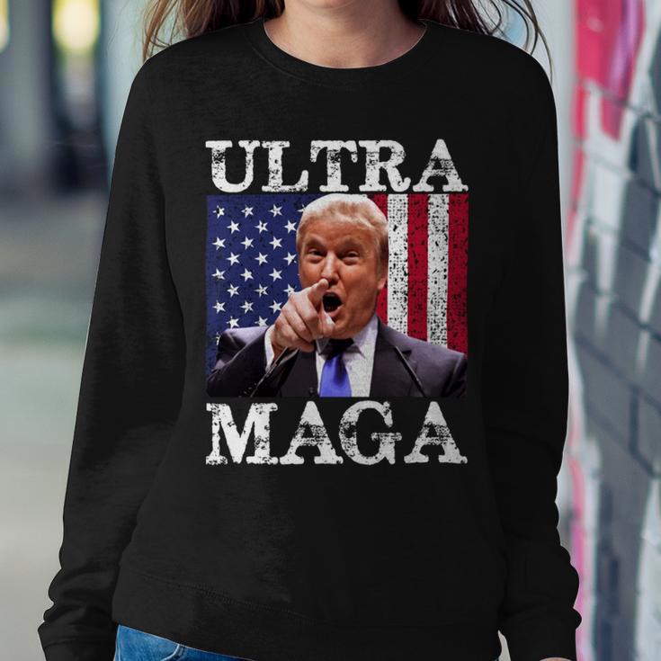 Ultra Maga Ultra Maga Funny Ultra Maga 2024 Ultra Maga And Proud Of Itultra Maga Proud Sweatshirt Gifts for Her