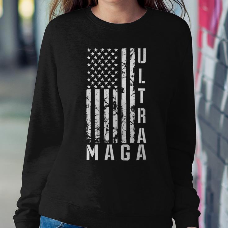 Ultra Maga Ultra Maga Funny Ultra Maga 2024 Ultra Maga And Proud Of Itultra Maga Proud V3 Sweatshirt Gifts for Her