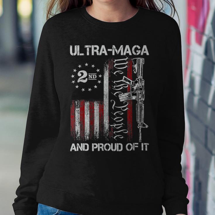 Ultra Maga We The People Proud Republican Usa Flag Sweatshirt Gifts for Her