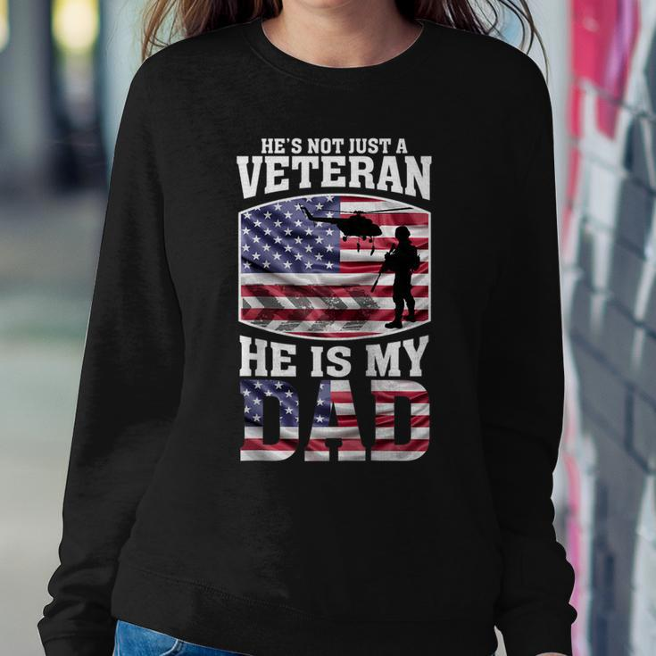Veteran Dad 4Th Of July Or Labor Day Sweatshirt Gifts for Her