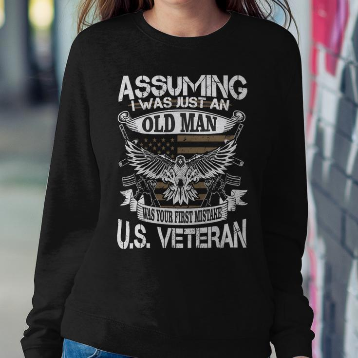 Veteran Us Veteran 204 Navy Soldier Army Military Sweatshirt Gifts for Her