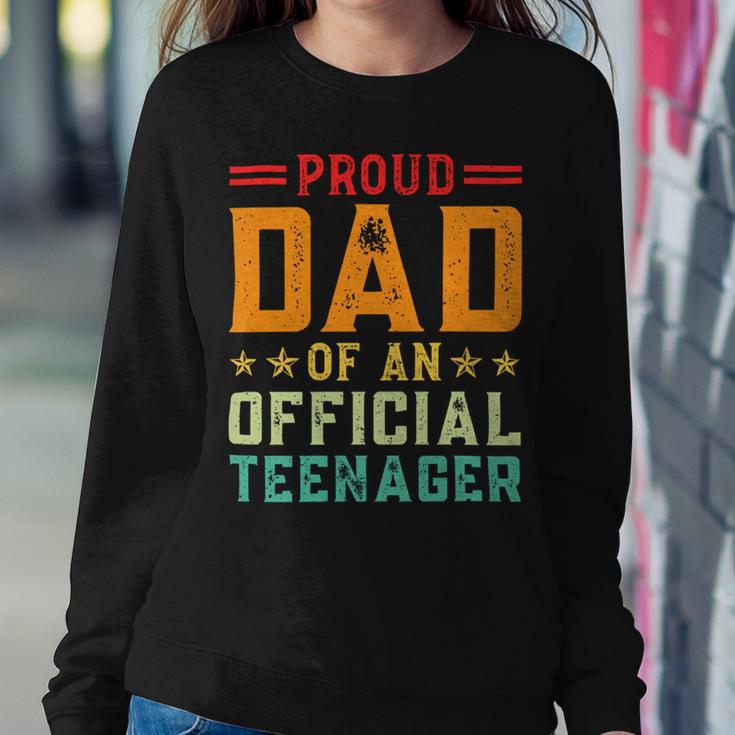 Vintage Thirteen Retro Proud Dad Of An 544 Shirt Sweatshirt Gifts for Her