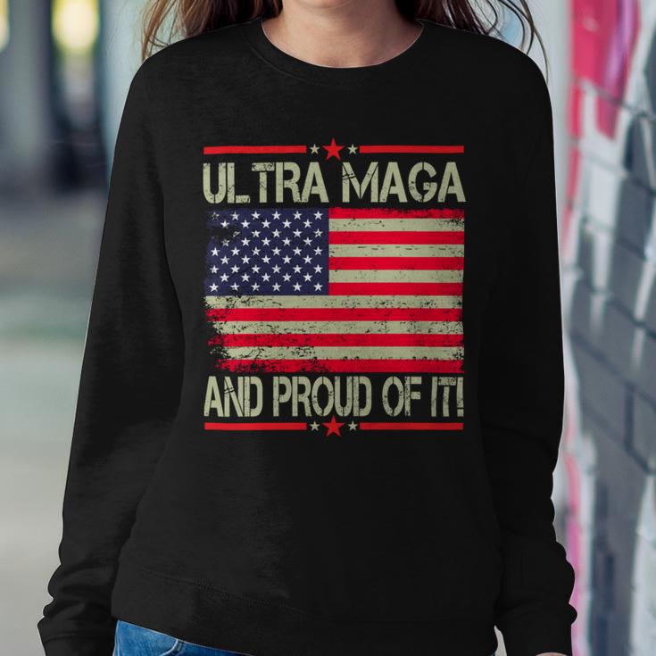 Vintage Ultra Maga And Proud Of It V2 Sweatshirt Gifts for Her