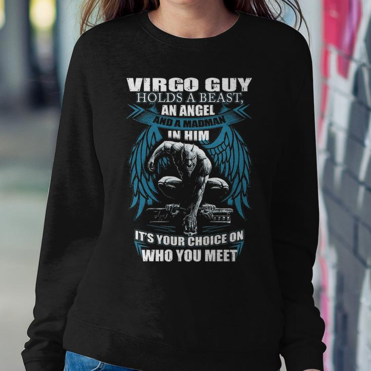 Virgo Guy Birthday Virgo Guy Madman Sweatshirt Gifts for Her