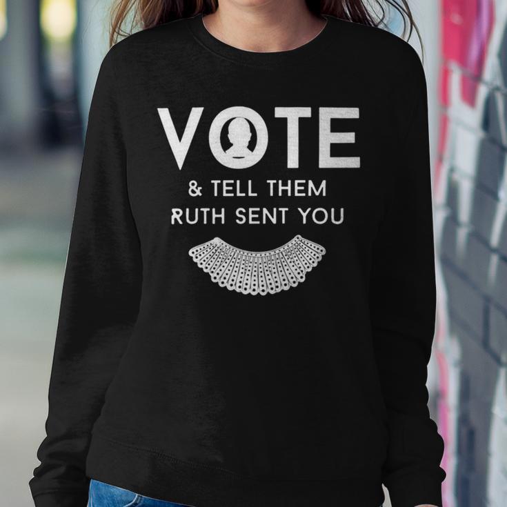 Vote And Tell Them Ruth Sent You 31 Shirt Sweatshirt Gifts for Her