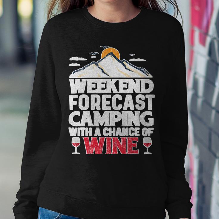 Weekend Forcast Wine Lover Outdoor 26 Shirt Sweatshirt Gifts for Her