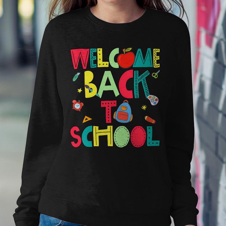 Welcome Back To School Happy First Day 488 Shirt Sweatshirt Gifts for Her