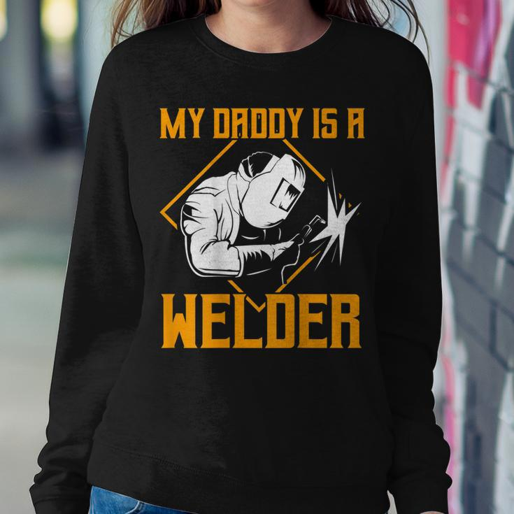 Welder Gifts Welding Design On Back Of Clothing V3 Sweatshirt Gifts for Her