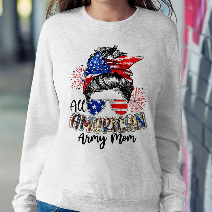 All American Army Mom 4Th Of July V2 Sweatshirt Gifts for Her