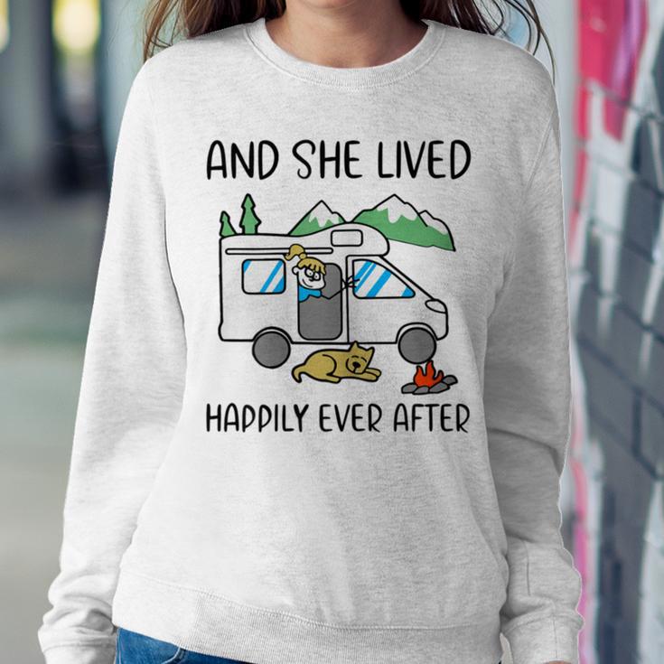 And She Lived Happily Ever After Sweatshirt Gifts for Her