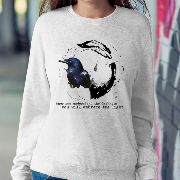 Balance Once You Understand The Darkness You Will Embrace The Light Sweatshirt Gifts for Her